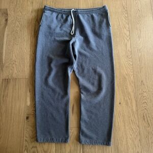 Vintage Russell Athletic Sweatpants Men's XL Baggy Grey Wide Leg Made In USA 90s